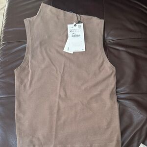 Zara Brown Tank Top